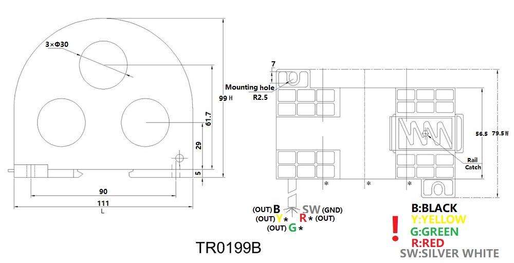 Three Phase Current Transformer