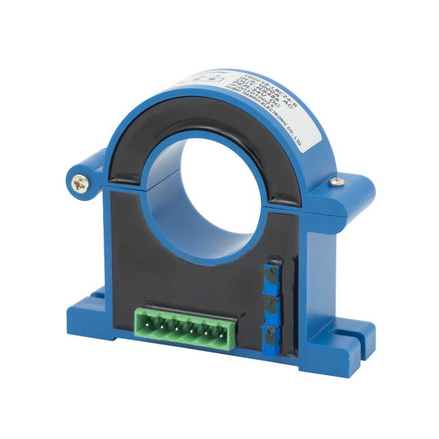 Split Core AC Current Transducer TR0258-LBC24-R Current Transmitter Input AC 0~1000A Output RS485 Aperture 38mm Current Sensor 