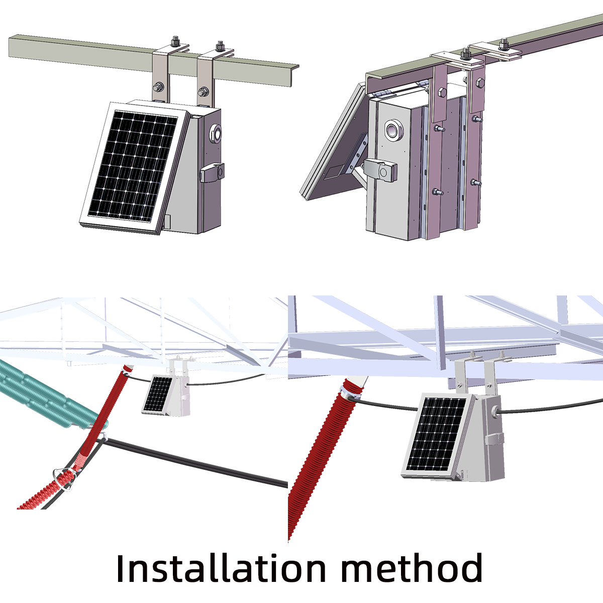 Lightning arrester online monitoring device