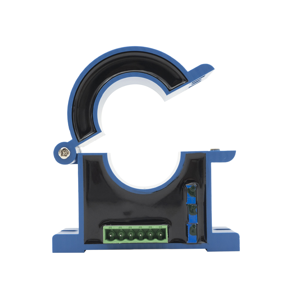 Split Core AC Current Transducer TR0258-LBC24-R Current Transmitter Input AC 0~1000A Output RS485 Aperture 38mm Current Sensor 