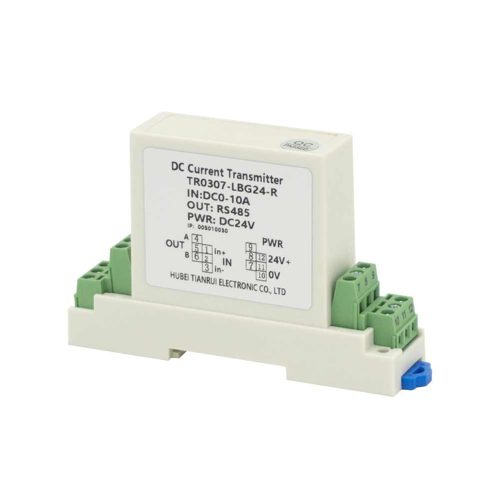 Power Transducer AC Current Transducer TR0307-LBC24-R Current Transmitter Input AC 0~10A Output RS484 Current Sensor 