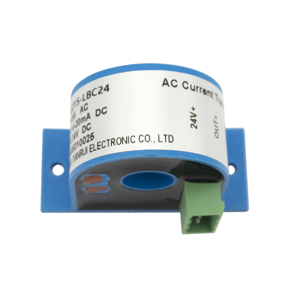  AC Current Transducer TR2215-LBC24 Current Sensor Input AC 0~5A Output DC4-20mA Power Transducer Current Transmitter