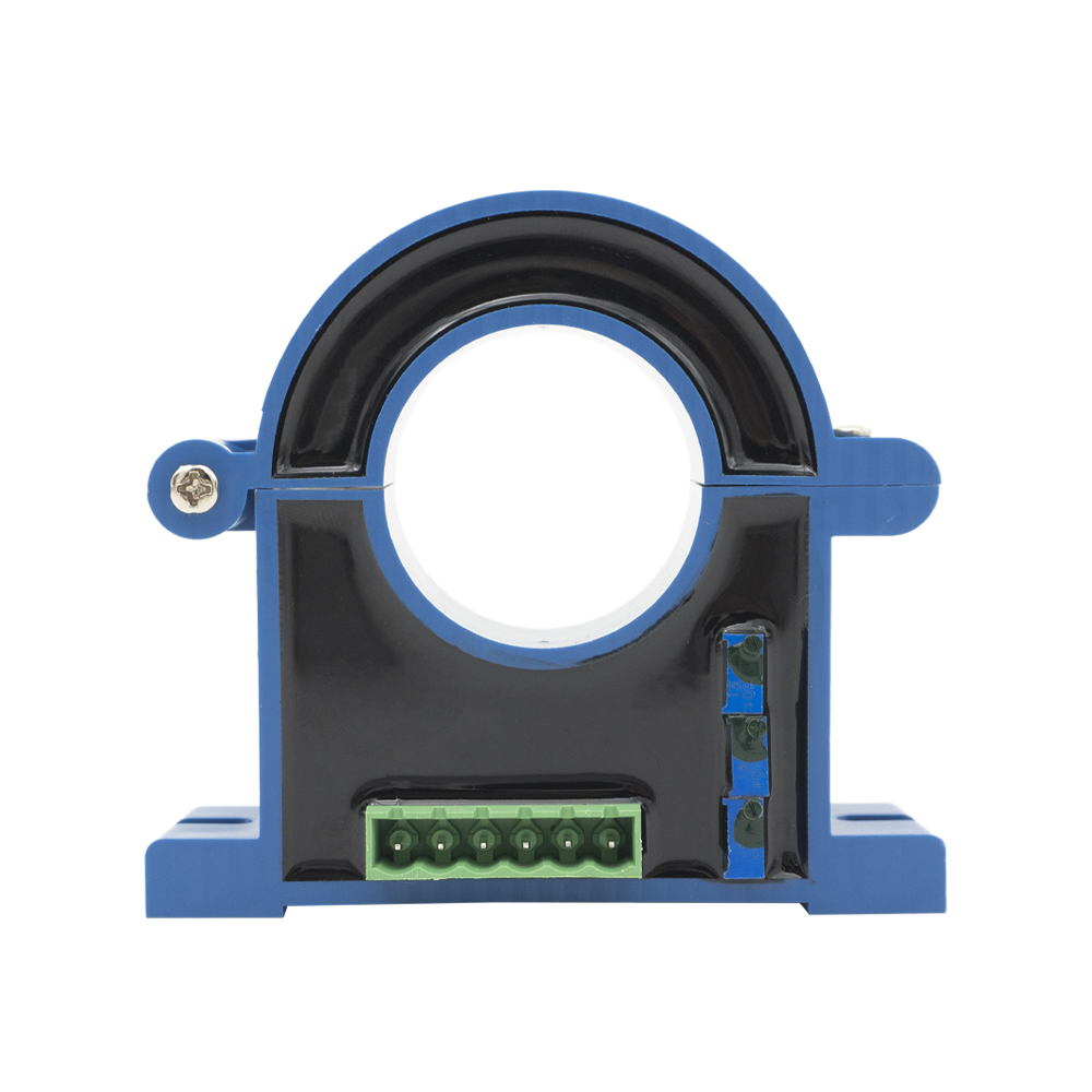 Split Core AC Current Transducer TR0258-LBC24-R Current Transmitter Input AC 0~1000A Output RS485 Aperture 38mm Current Sensor 