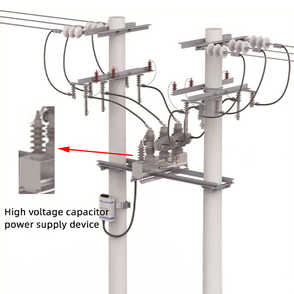 High-Voltage Capacitive Power Harvesting Device