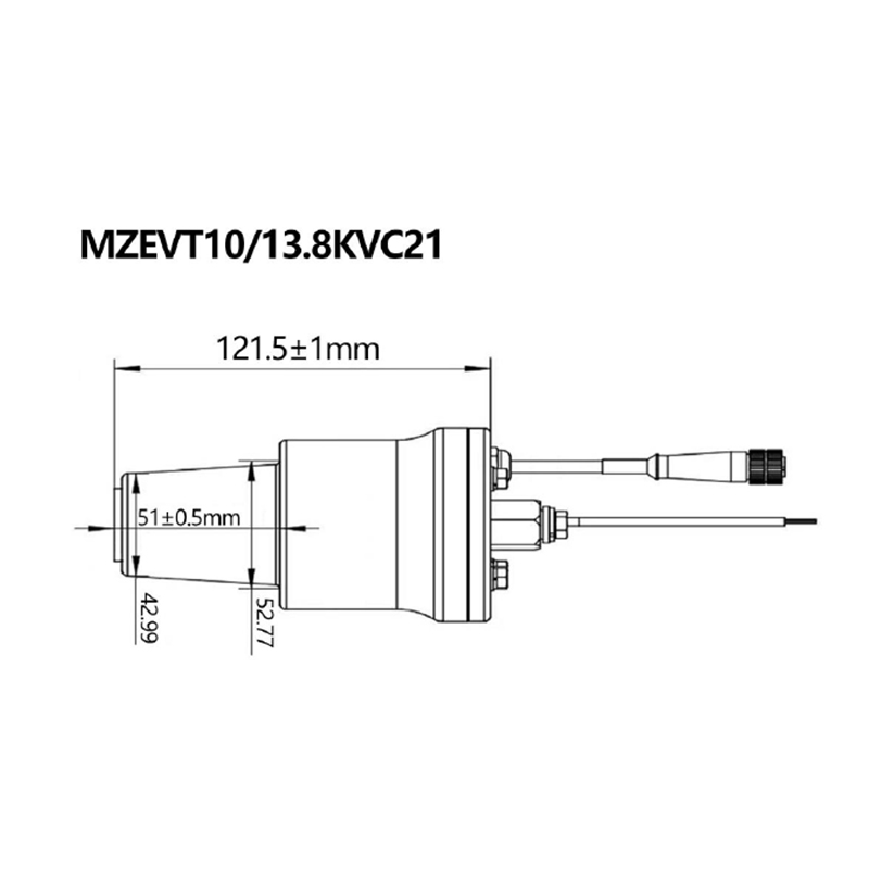 High Precision Electronic Voltage Sensor 10kV–36kV for Medium Voltage Switchgear