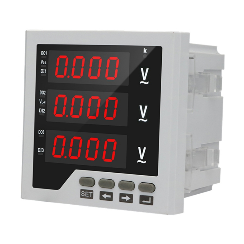 TR Series Three Phase Digital Voltage Meter