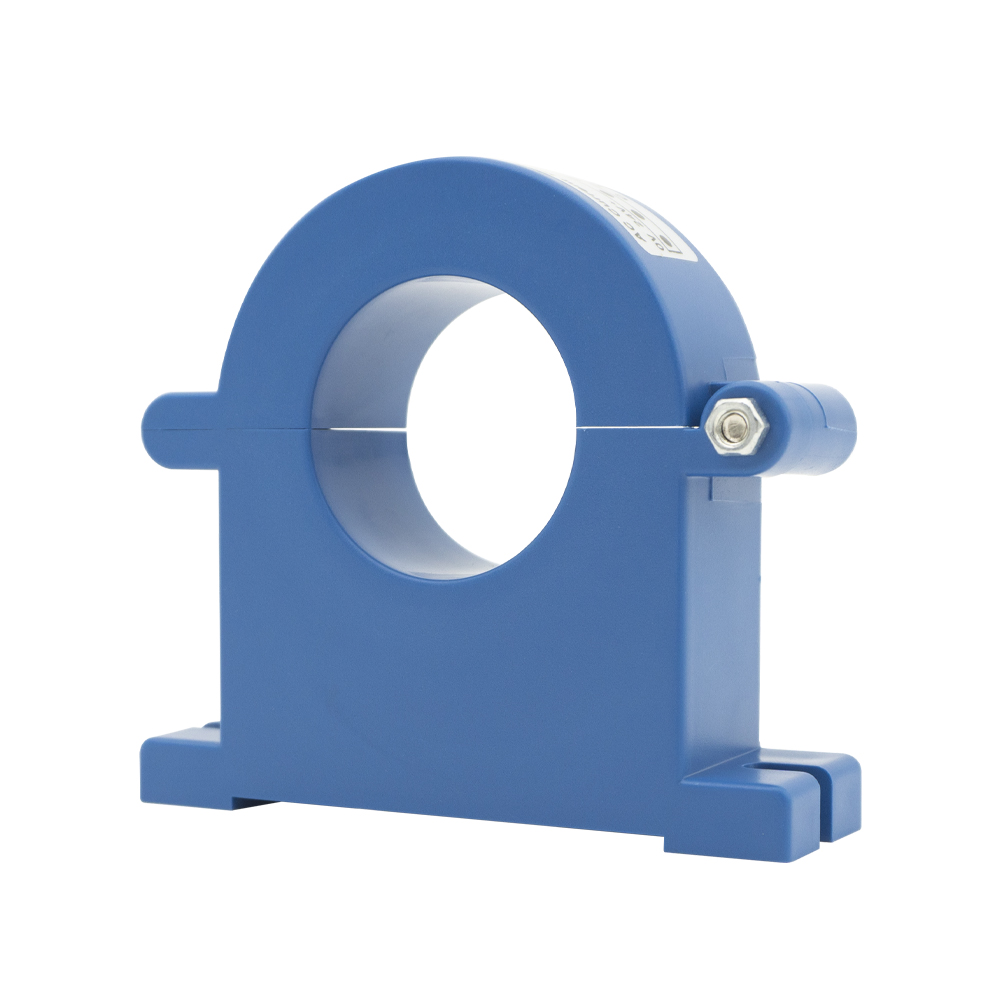 Split Core AC Current Transducer TR0258-LBC24-R Current Transmitter Input AC 0~1000A Output RS485 Aperture 38mm Current Sensor 
