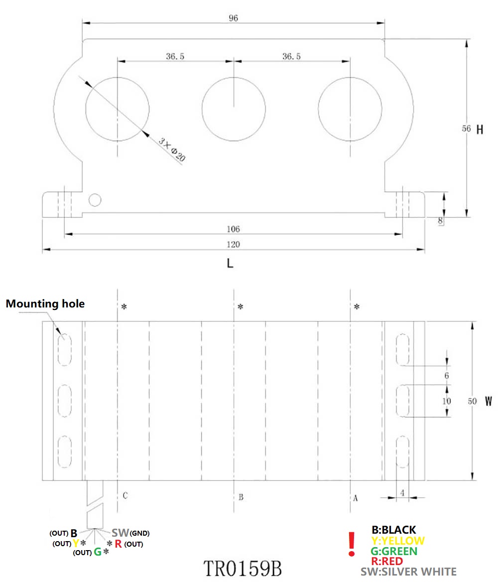 Three Phase Current Transformer
